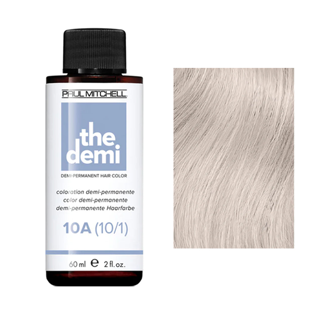The Demi by Paul Mitchell Ash Tone – Ammonia-Free Demi-Permanent Hair Color with Shine & Conditioning