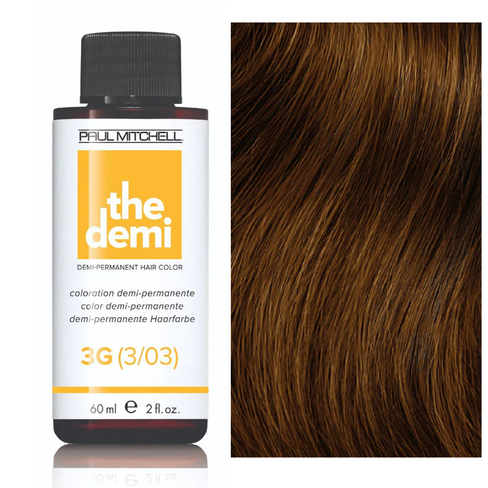 Paul Mitchell The Demi Gold Tone Semi-Permanent Hair Color 2oz 3G