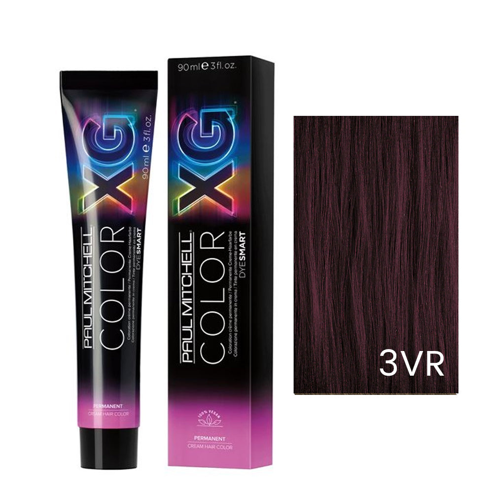 Paul Mitchell The Color XG Professional Permanent Hair Color 3VR Violet Red