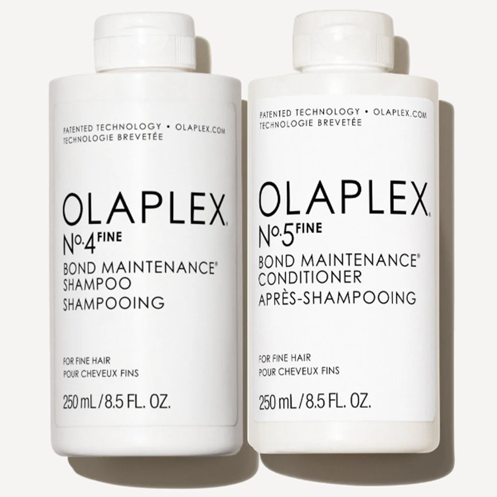 Olaplex No.4 Fine and No.5 Fine Duo Set – 250ml shampoo and conditioner for fine hair