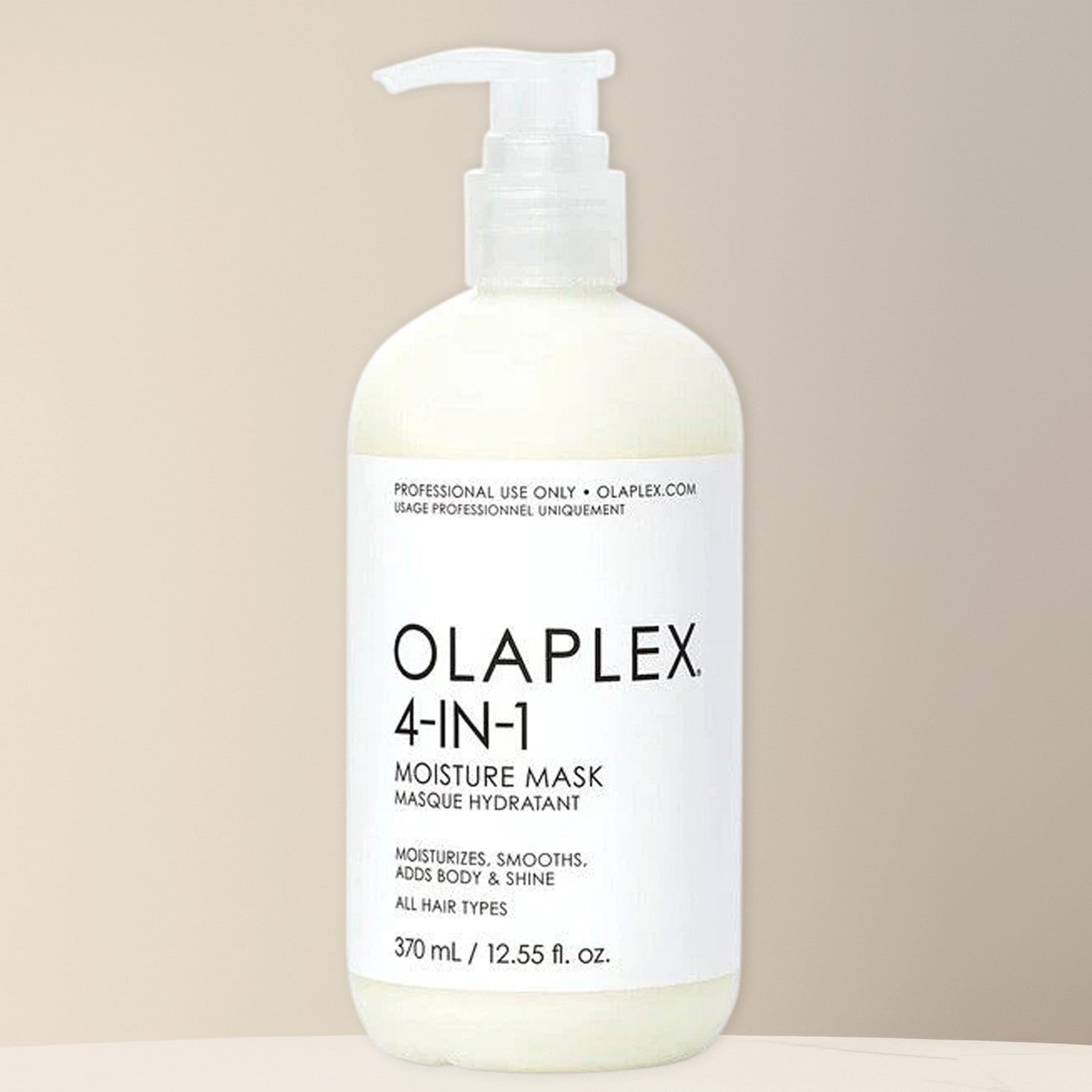 Olaplex 4 in 1 moisture hydrate mask to moisturizes, smooths, adds body and shine 370ml on sale professional care