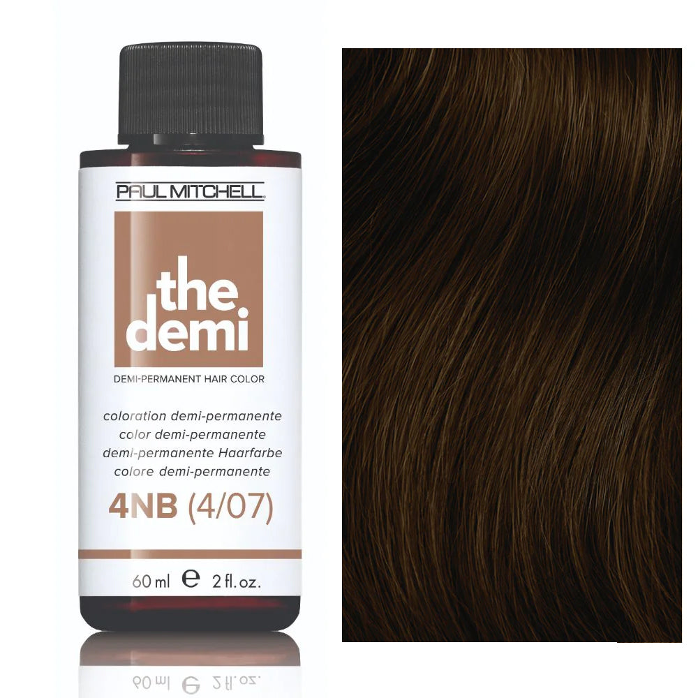 Paul Mitchell The Demi Natural Beige Tone Semi-Permanent Hair Color 2oz 4NB