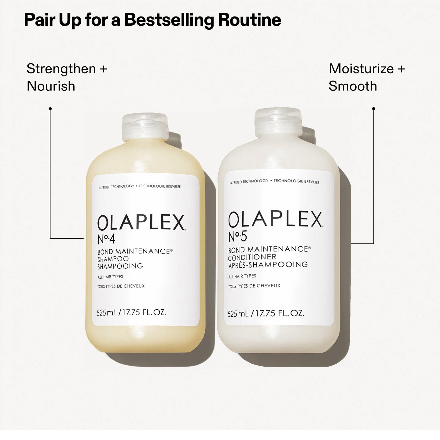 Olaplex daily bond maintenance shampoo and conditioner duo set 525ml