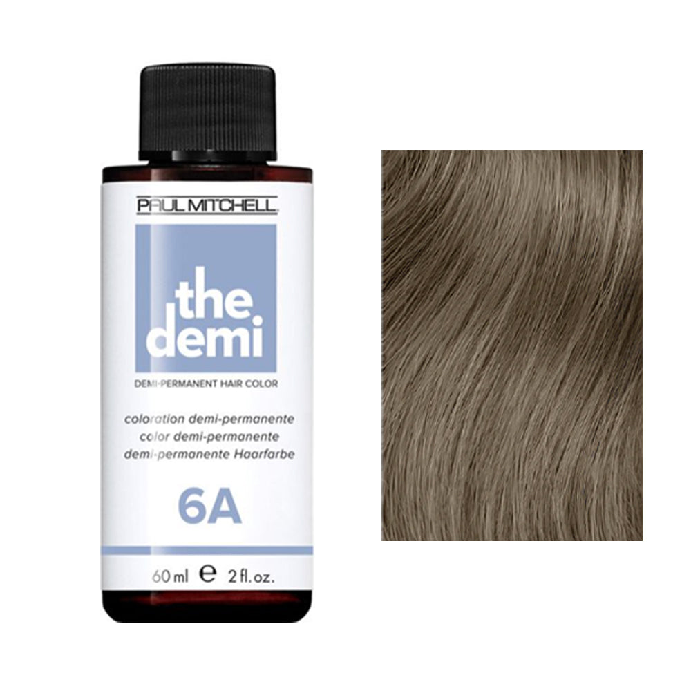 Paul Mitchell The Demi Ash Tone Semi-Permanent Hair Color tube 2oz Ash Tone 6A