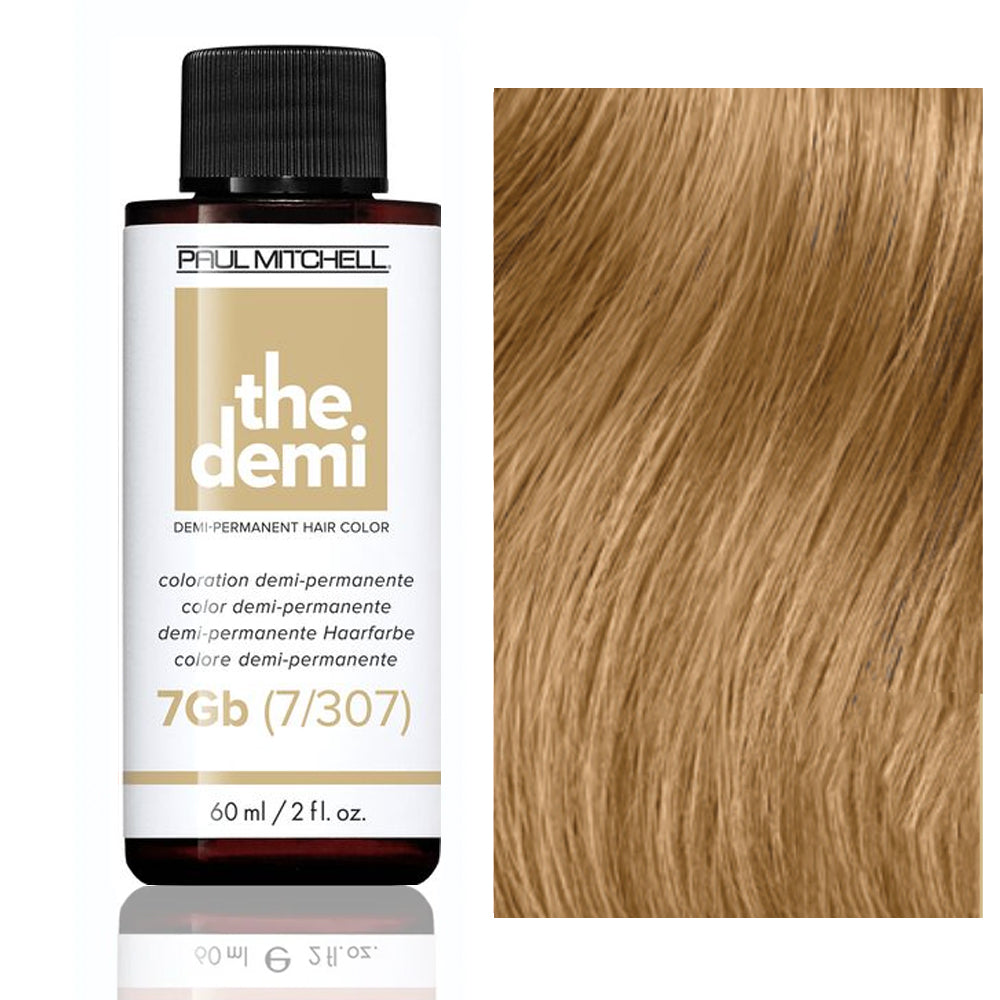 Paul Mitchell The Demi Gold Beige Tone Semi-Permanent Hair Color 2oz 7GB