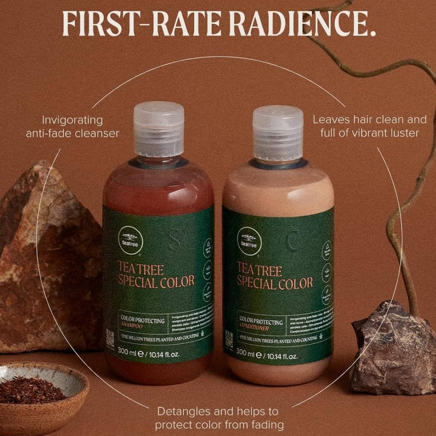 Paul Mitchell Tea Tree Special Color Shampoo and Conditioner benefits