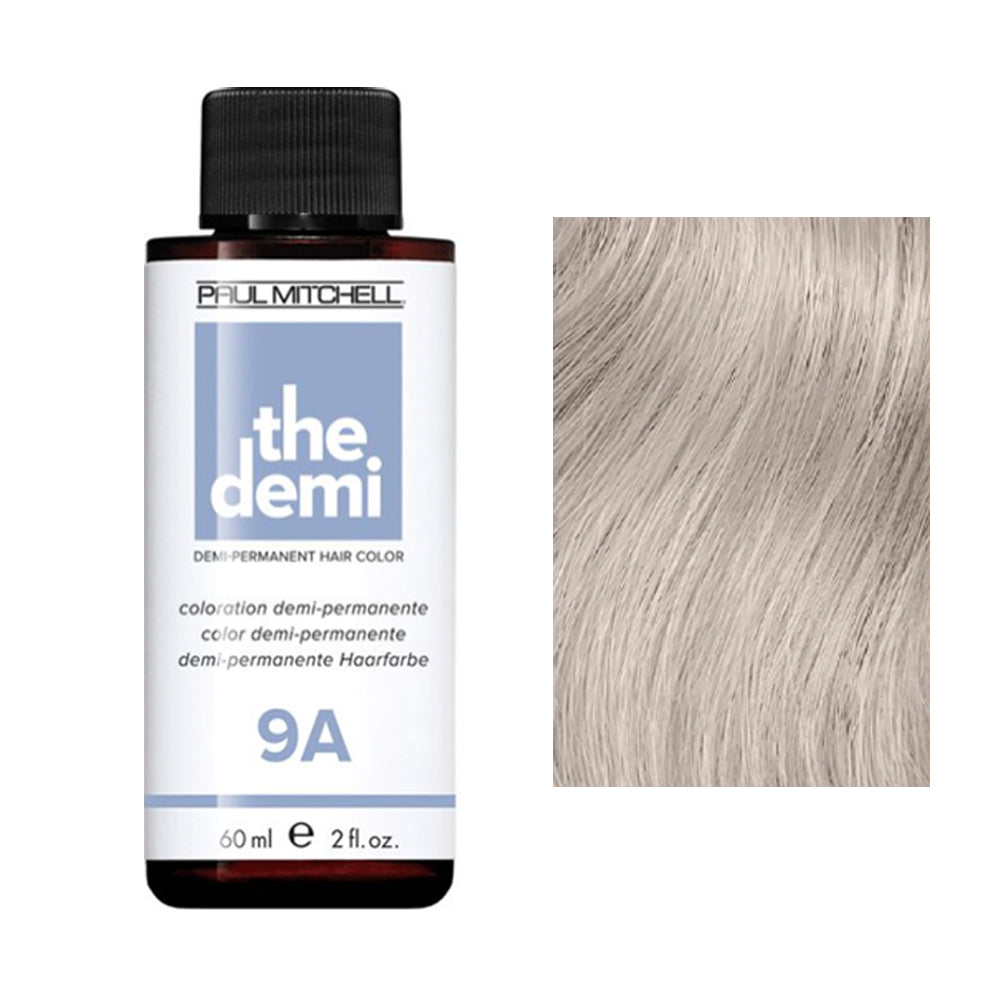 Paul Mitchell The Demi Ash Tone Semi-Permanent Hair Color tube 2oz Ash Tone 9A