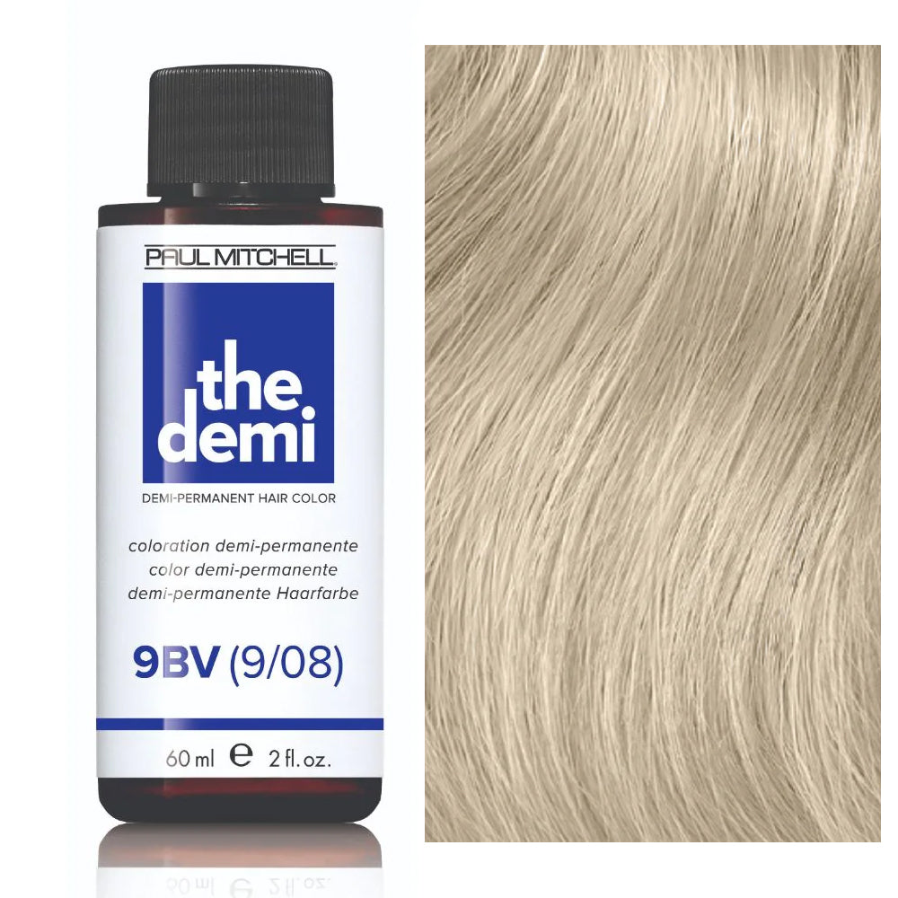 Paul Mitchell The Demi Blue Violet Tone Semi-Permanent Hair Color 2oz 9BV