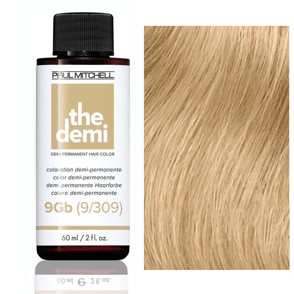 Paul Mitchell The Demi Gold Beige Tone Semi-Permanent Hair Color 2oz 9GB