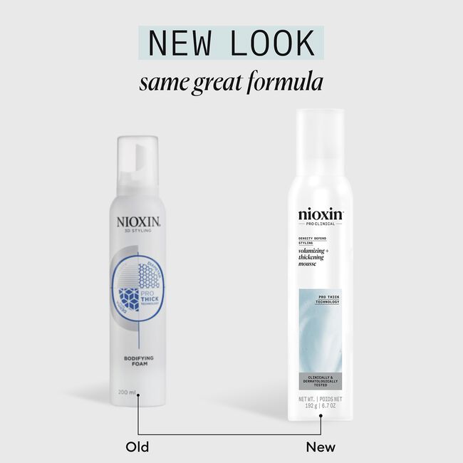 Nioxin Bodifying Foam 6.7oz / 180ml