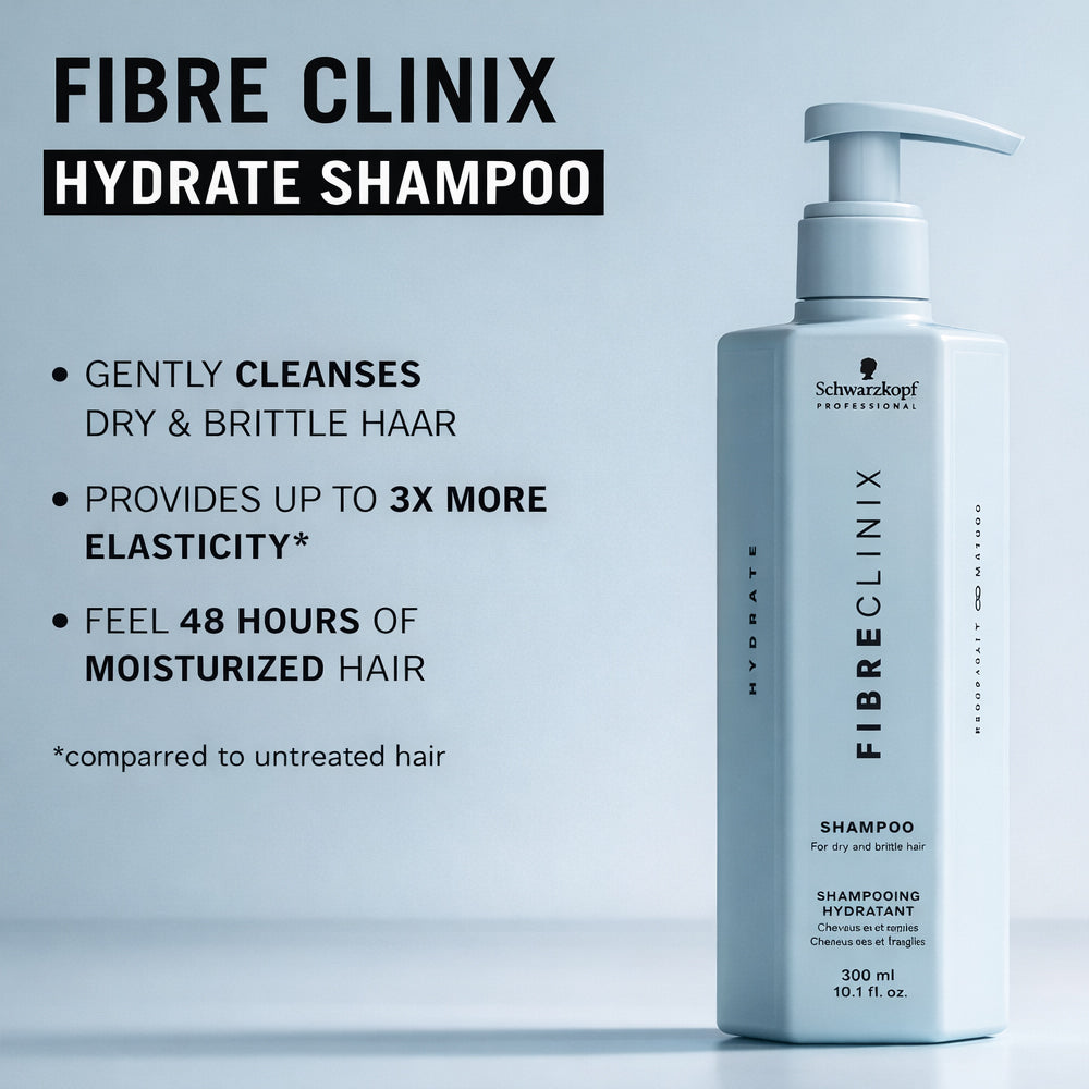 Schwarzkopf Fibre Clinix Hydrate Shampoonew packaging