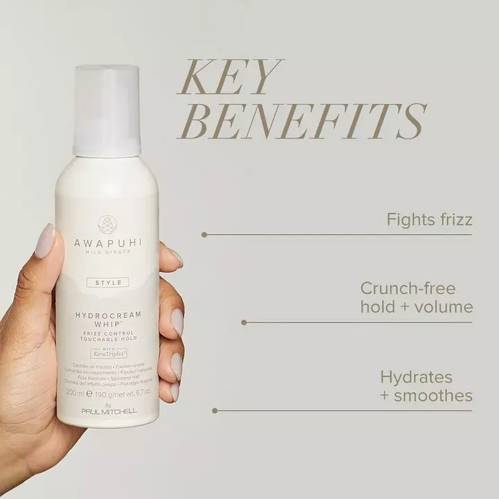 Awapuhi Hydrocream whip frizz control wild ginger benefits