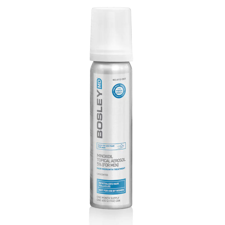 Bosley Men's Hair Regrowth Foam 2.11oz