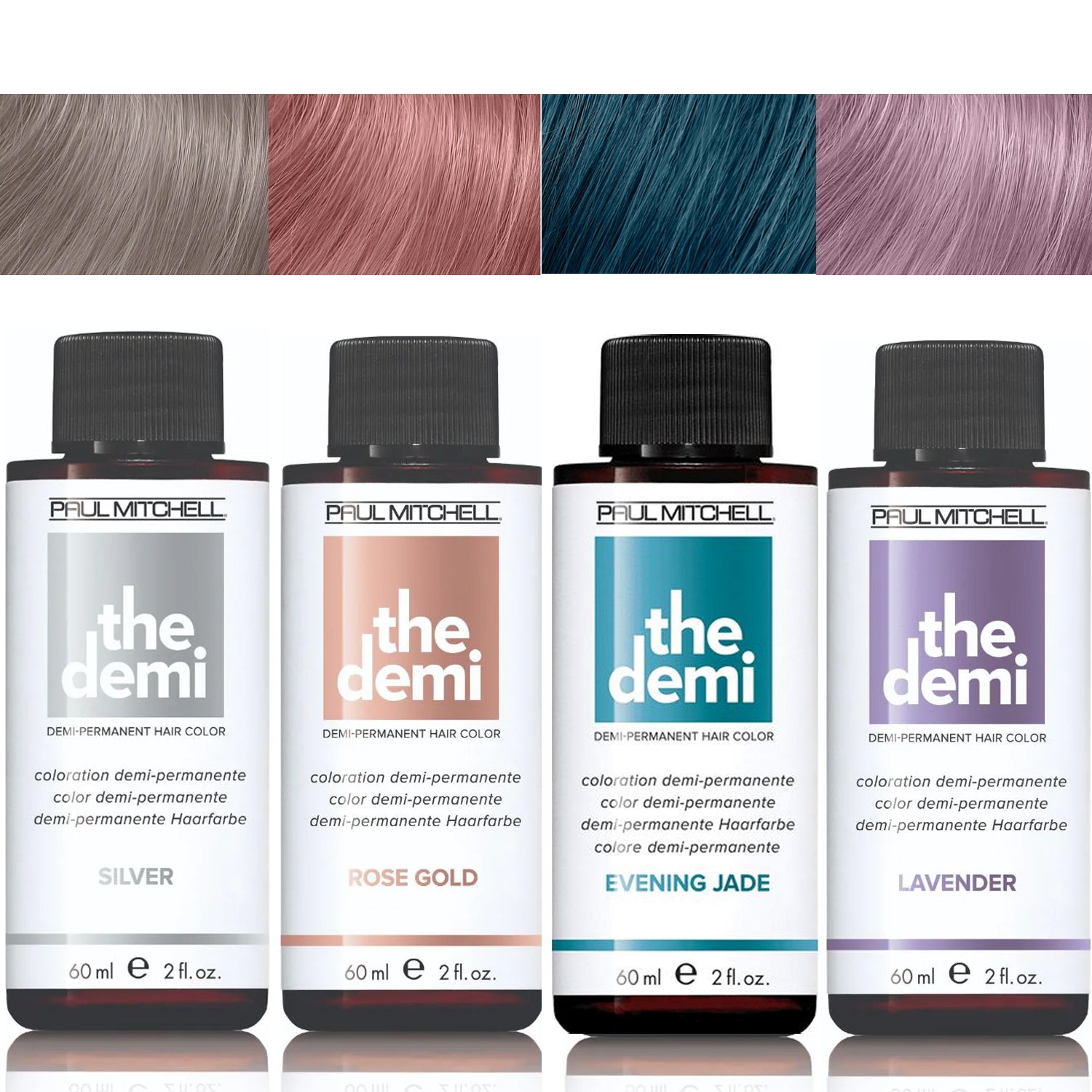 Paul Mitchell The Demi Muted Metallic Tone Semi-Permanent Hair Color 2oz