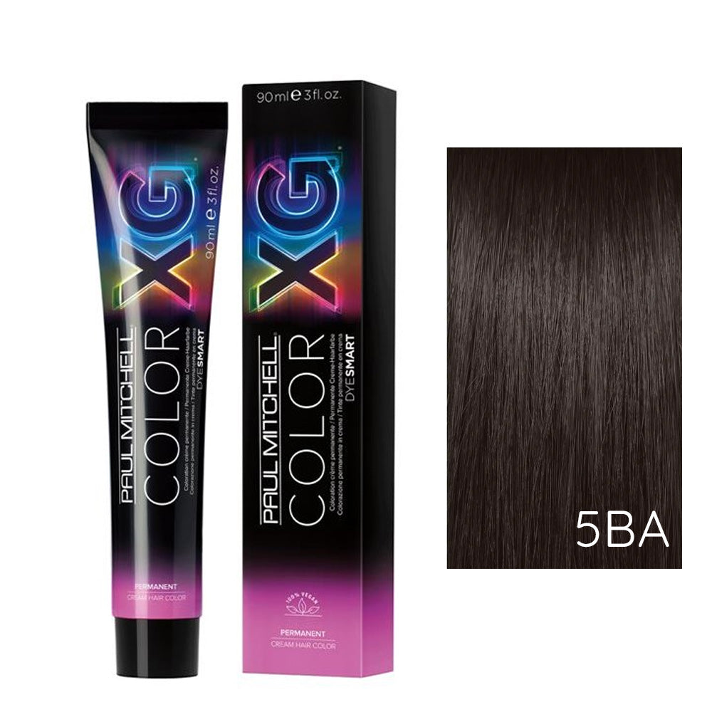Paul Mitchell ASH TONE PERMANENT HAIR COLOR PROFESSIONAL 5BA Brown Ash