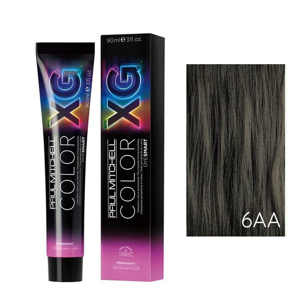 Paul Mitchell ASH TONE PERMANENT HAIR COLOR PROFESSIONAL 6AA Darkest Ash Blonde