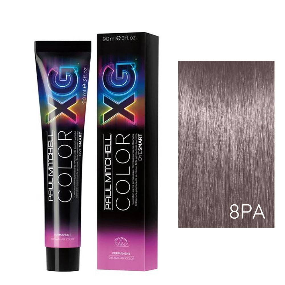 Paul Mitchell ASH TONE PERMANENT HAIR COLOR PROFESSIONAL 8PA Pearl Ash