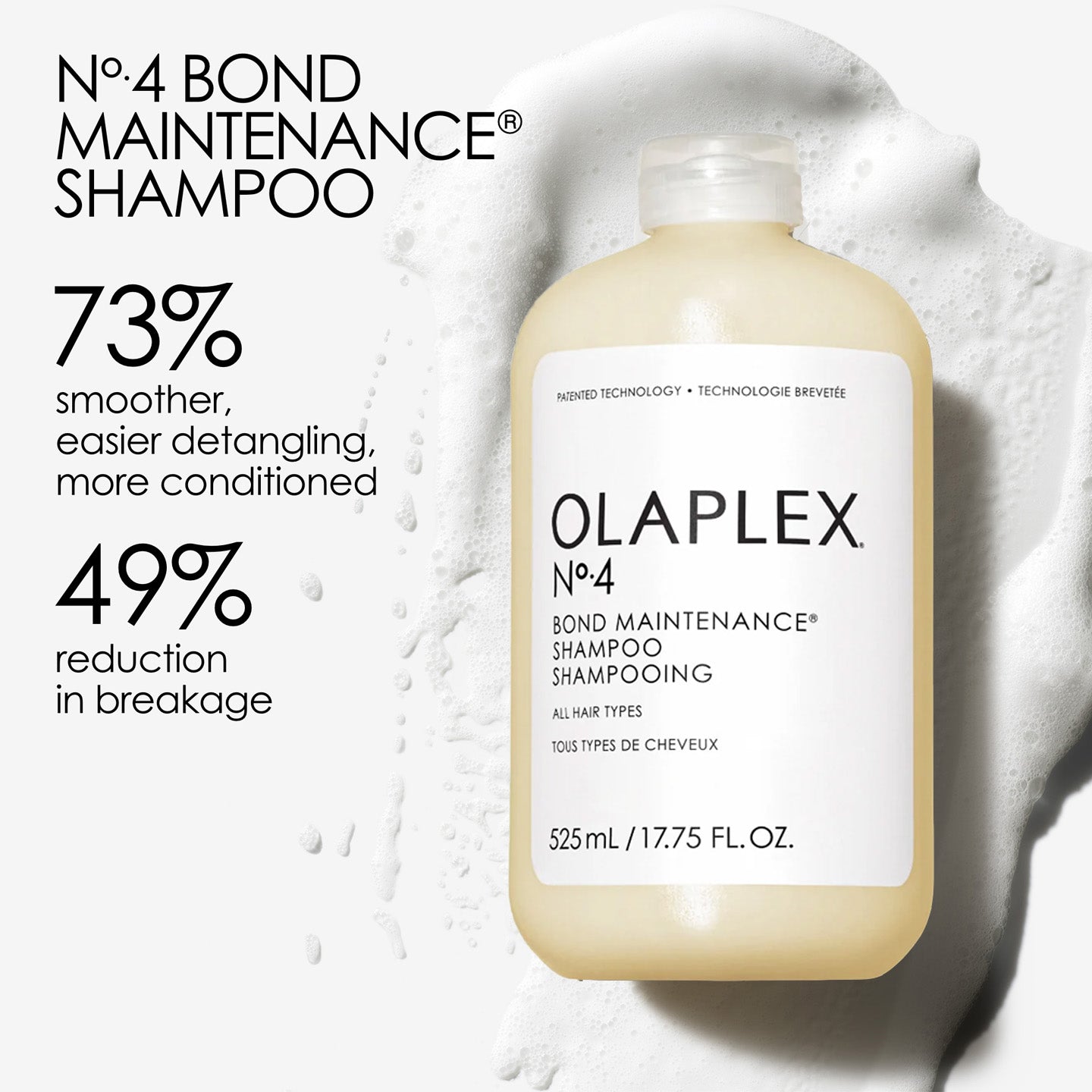 Olaplex No.4 Bond maitenance shampoo 500ML BENEFITS