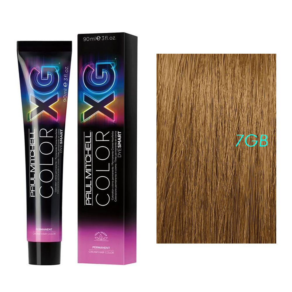 Paul Mitchell The Color XG Professional Permanent Cream Hair Color Gold Brown Level 3 fl oz / 90ml