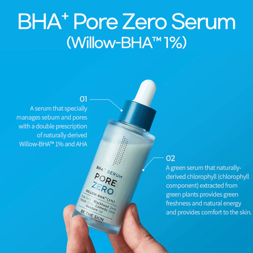 Lightweight exfoliating serum with Willow BHA and AHA