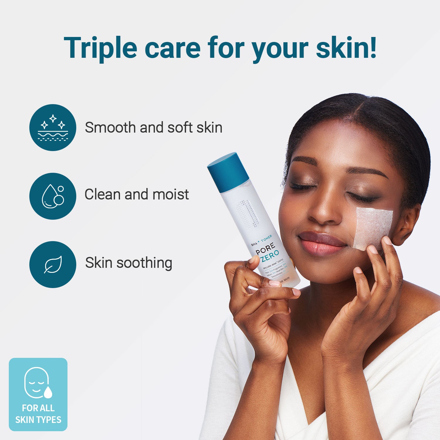 Be The Skin BHA+ Pore Zero Toner – 85% Willow BHA™ Exfoliating Toner 150ml