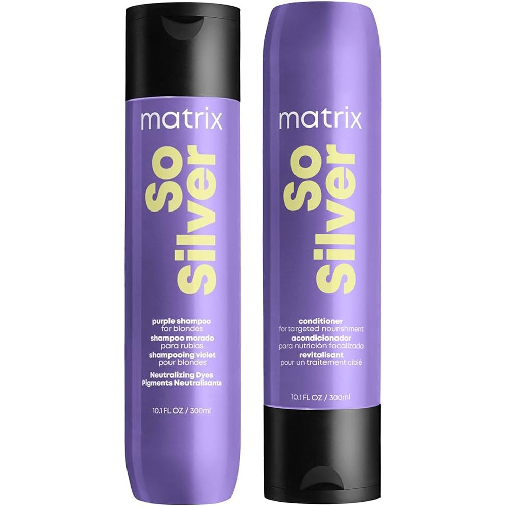 Matrix So Silver Shampoo & Conditioner 10.1oz/300ml