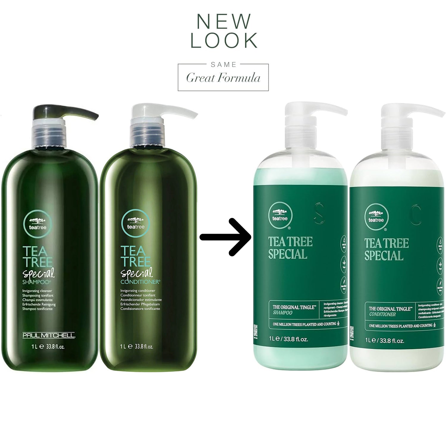 Paul Mitchell Tea Tree Special Duo Set 33.8oz / 1L - Paul Mitchell