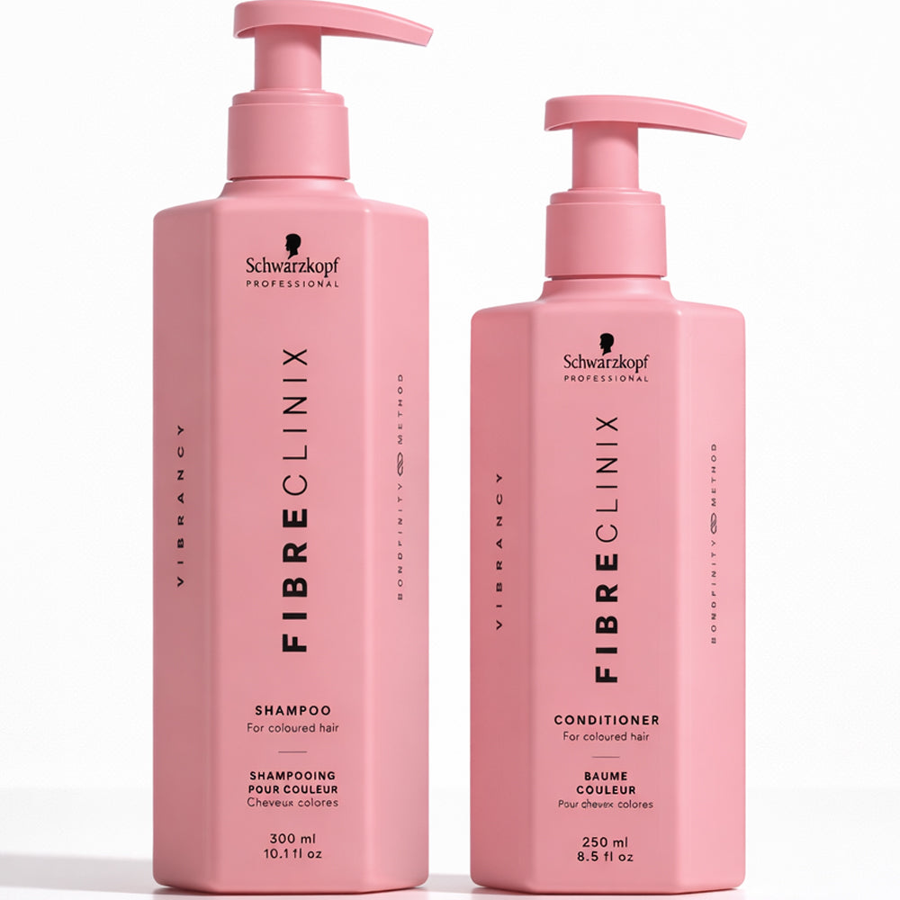 Schwarzkopf Fibre Clinix Vibrancy Shampoo 300ml & Conditioner 250ml/10.1oz