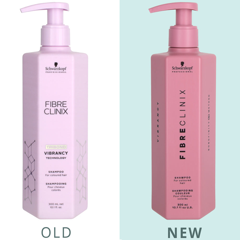 Schwarzkopf Fibre Clinix Vibrancy Shampoo 300ml new packaging benefits