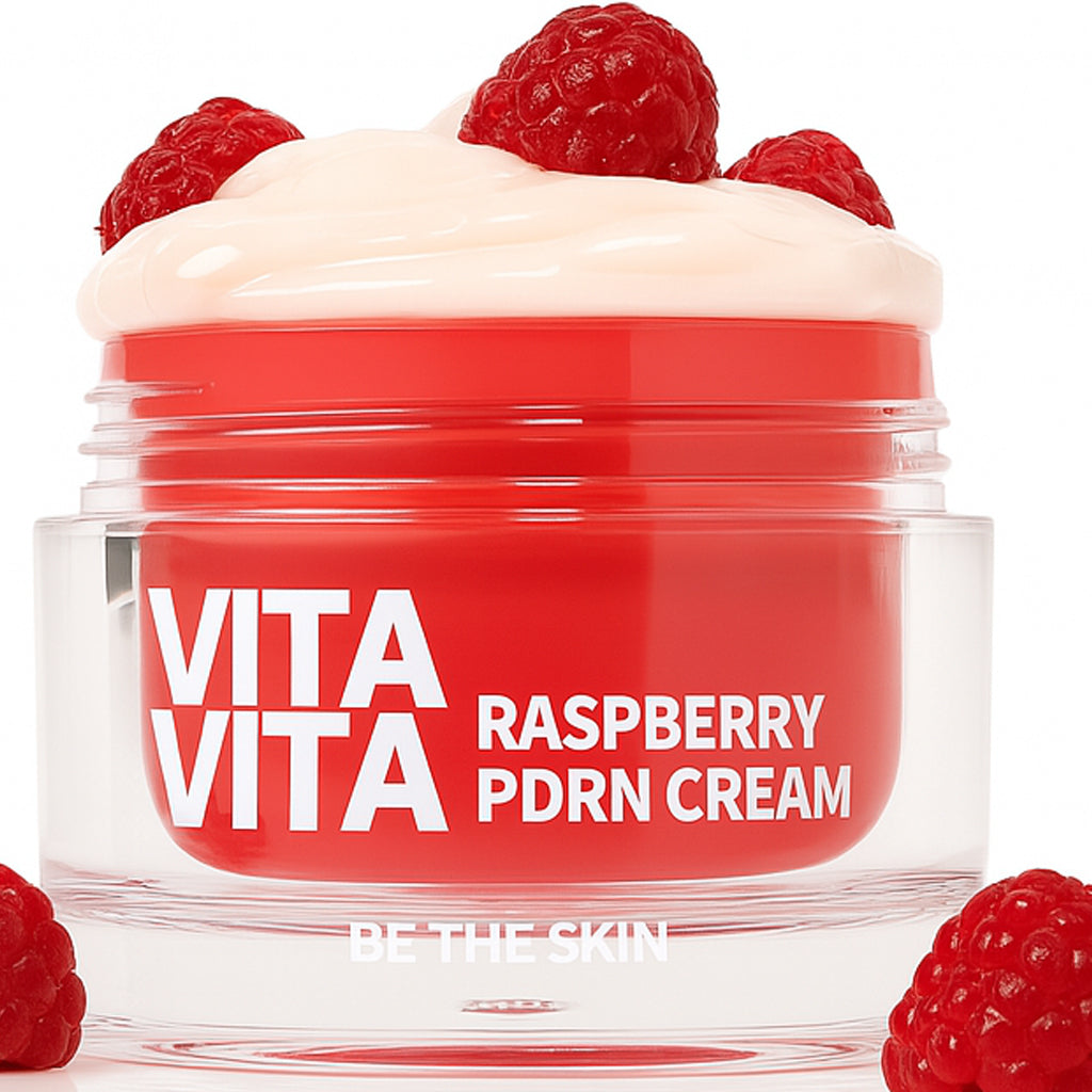 Be The Skin Vitavita Raspberry PDRN Cream – Brightening & Firming Moisturizer 50ml
