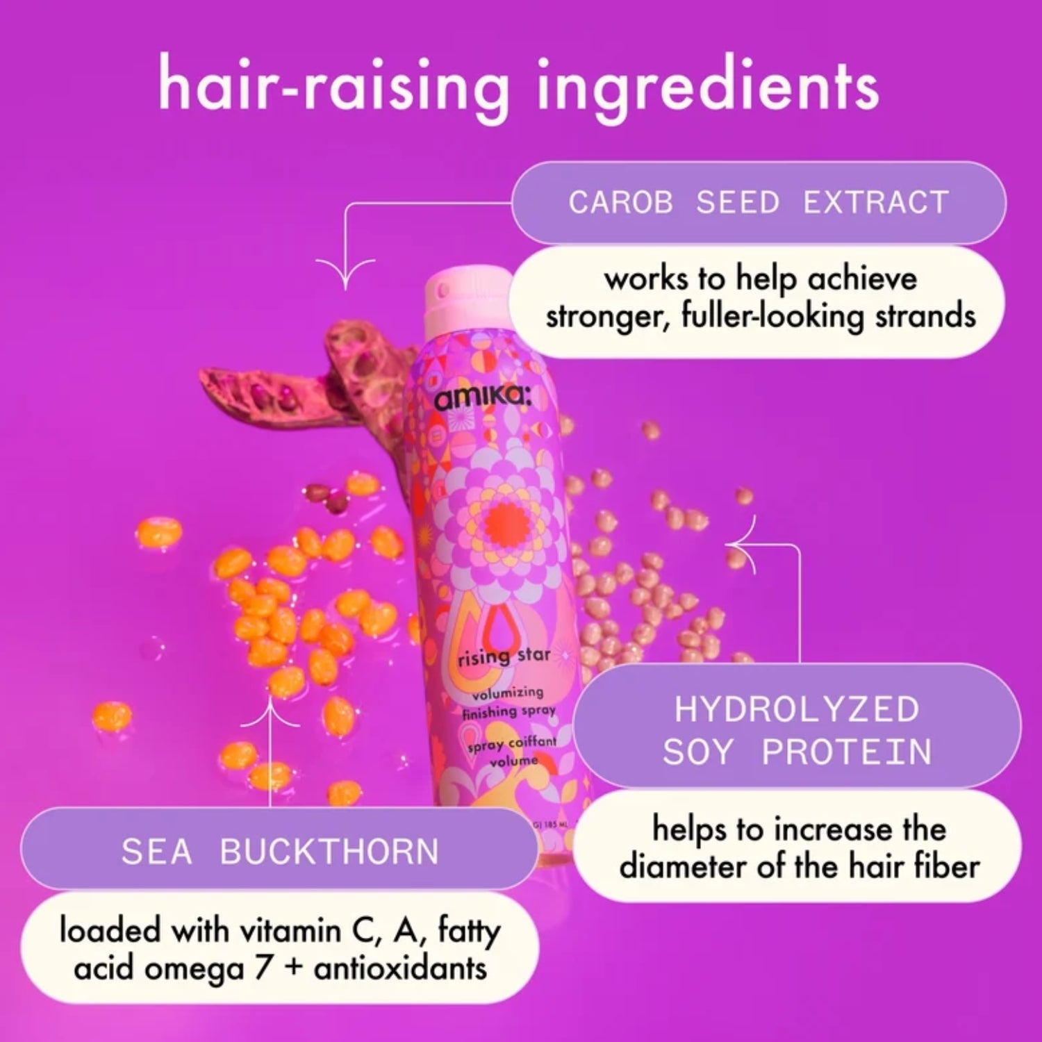 amika Rising Star Volumizing Finishing Spray 5.3 oz ingredients