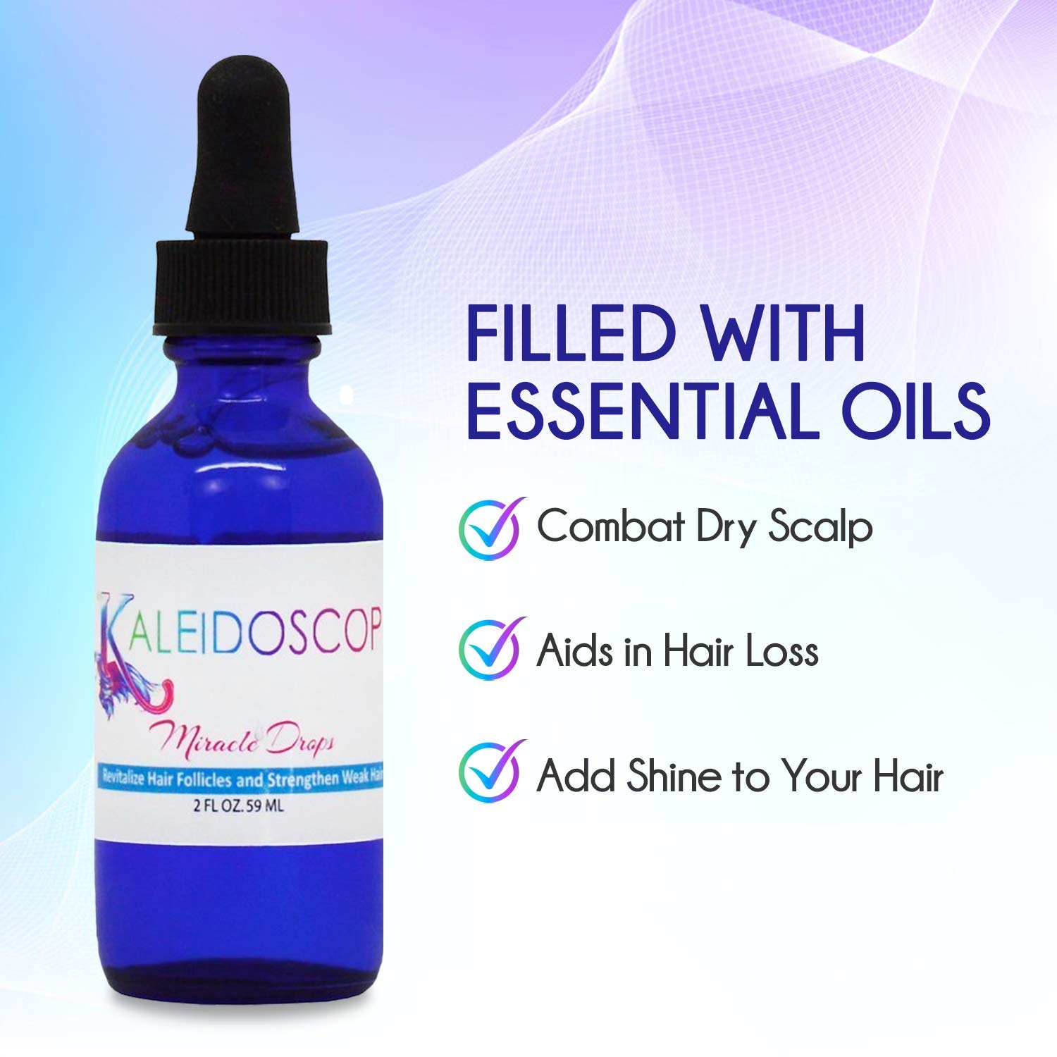 Kaleidoscope Hair Growth Oil benefits