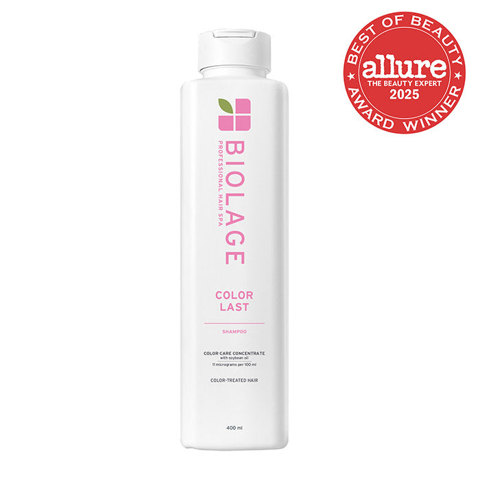 Biolage ColorLast Shampoo 400ml new 2025 packaging - Color Care Concentrate with soybean oil