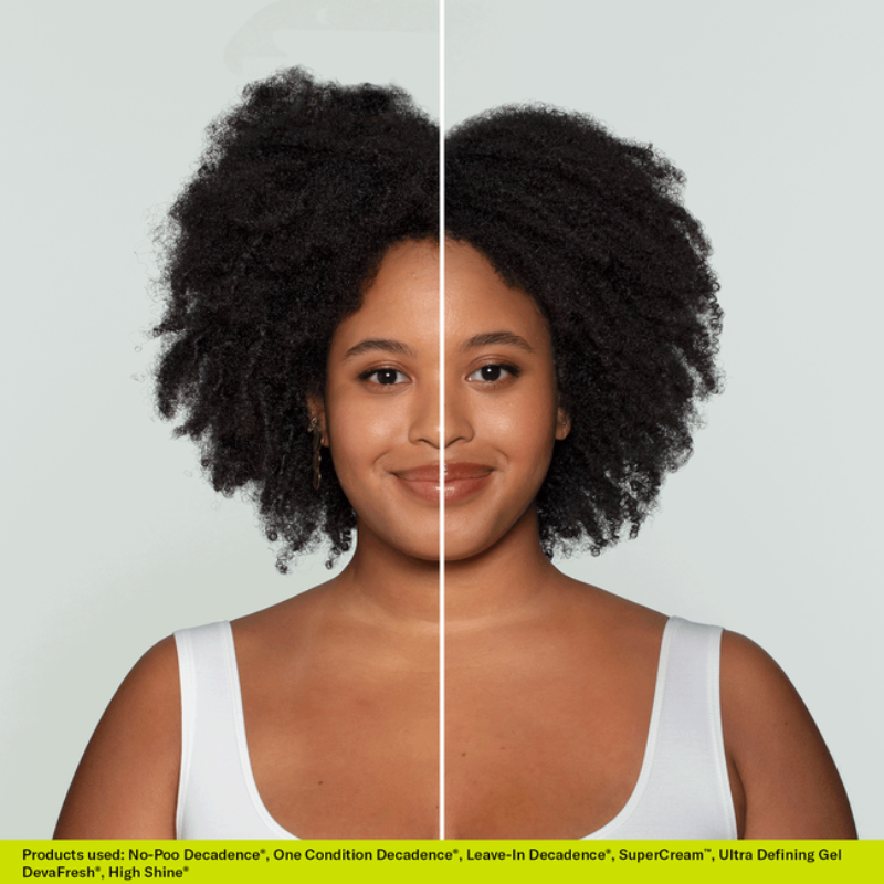 Devacurl One Condition Decadence Before and After