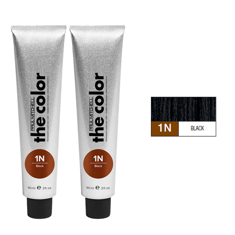 Paul Mitchell the Color Natural Level Cream Color Permanent Duo Set 3oz 1n