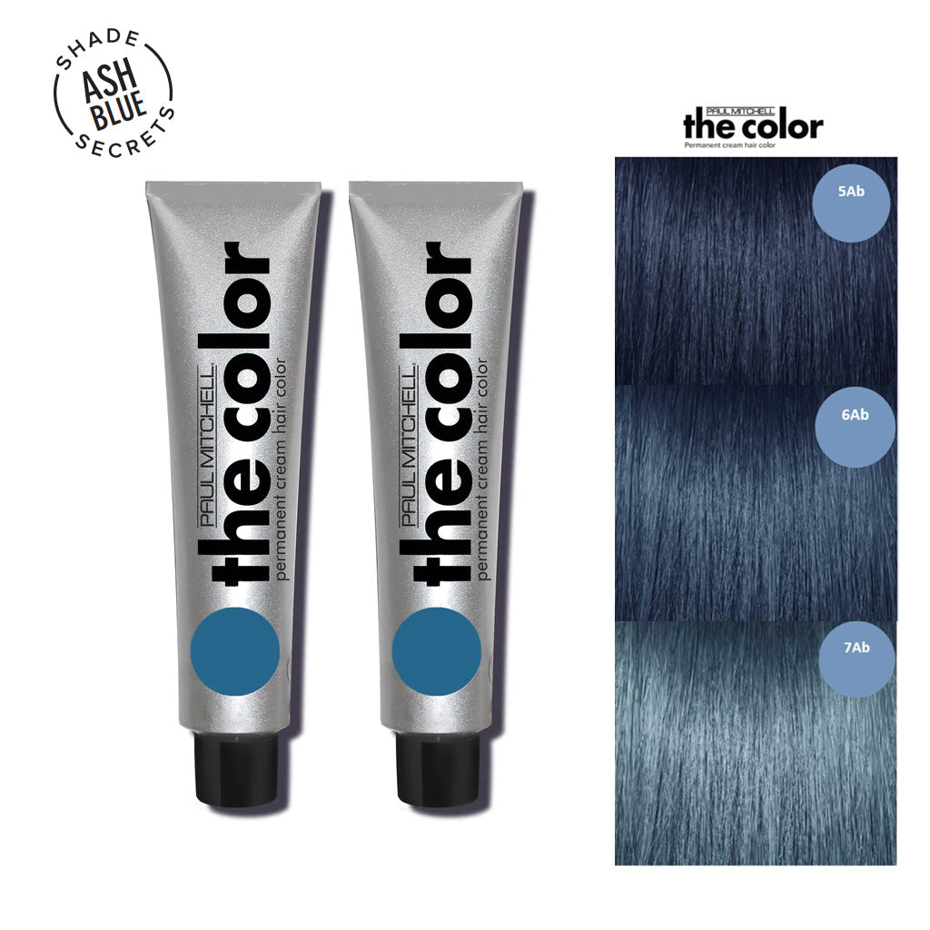 Paul Mitchell The Color Ash Blue Permanent Cream Hair Color 3oz