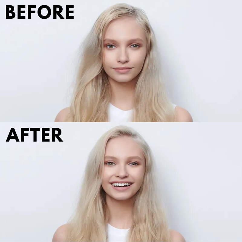 Moroccanoil Dry Shampoo Light Tones Before and After