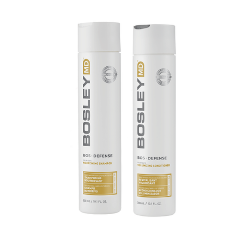 BosleyMD BosDefense Color Safe Hair Shampoo and Conditioner 10.1oz / 300ml