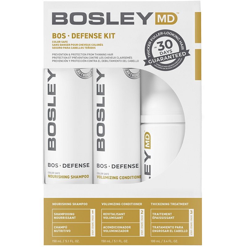 BosleyMD BosDefense Color Safe 30 Day Kit
