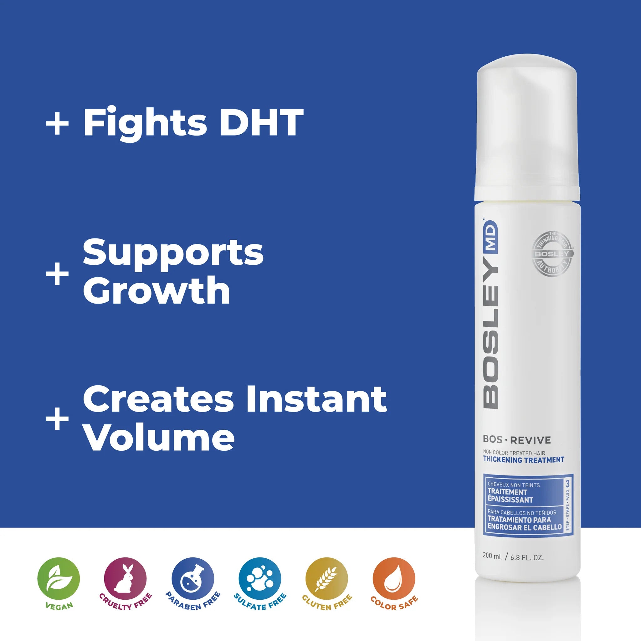 BosRevive Thickening Treatment For Non Color Treated Hair Benefits