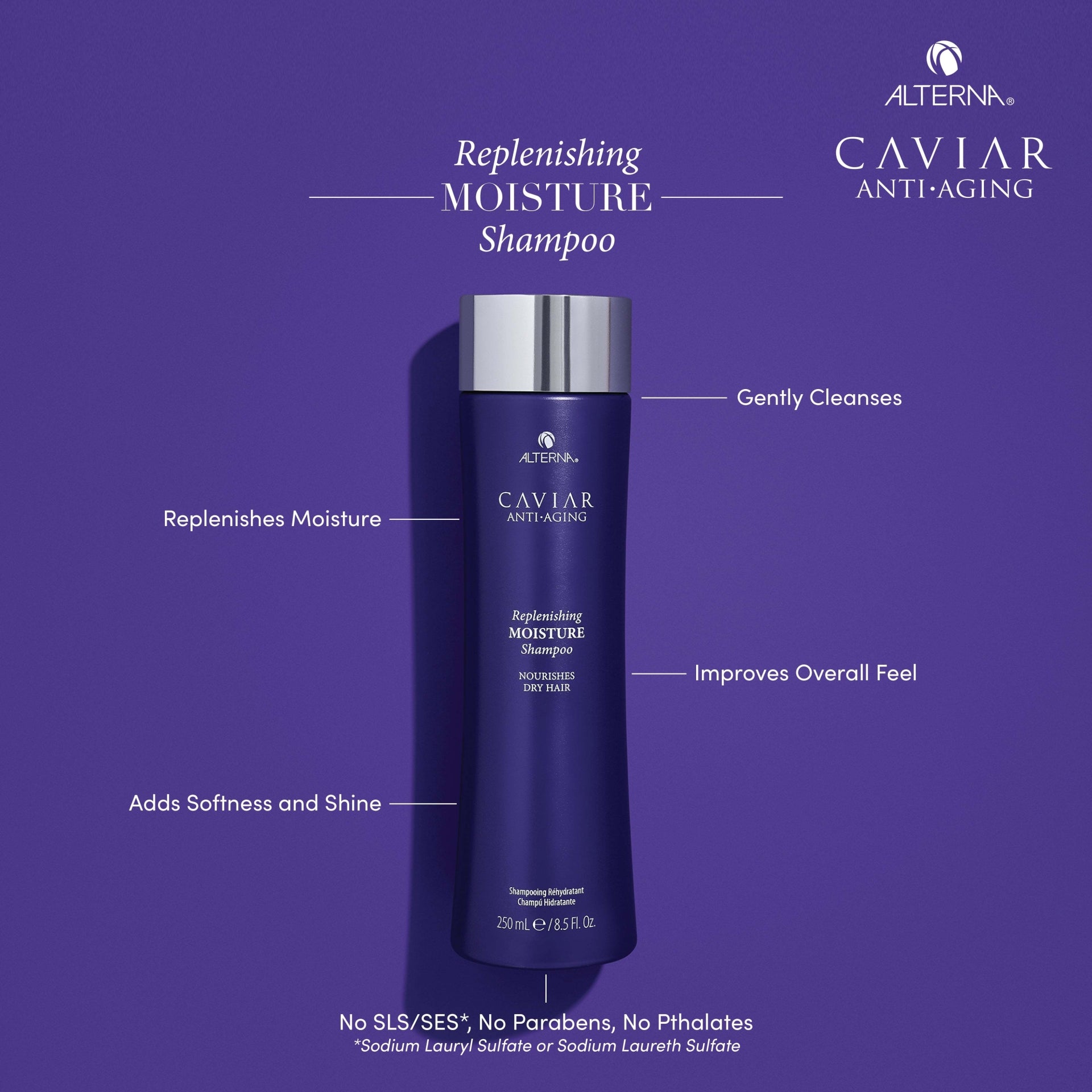 alterna caviar anti aging replenishing moisture shampoo benefit