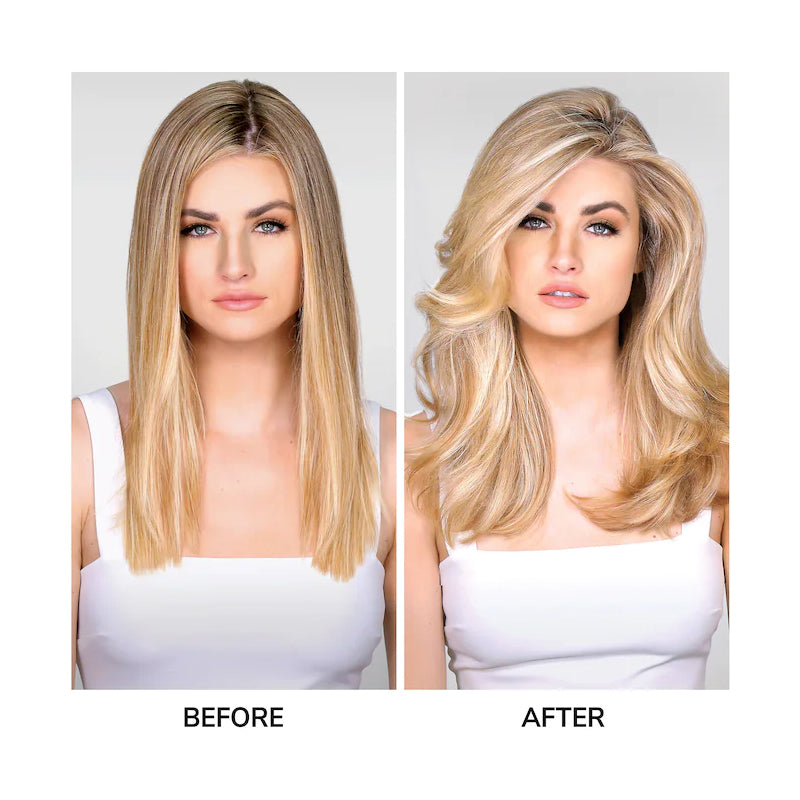 Instantly adds mass by bonding a weightless carb-based complex to hair surface for hair looking bigger and fuller.