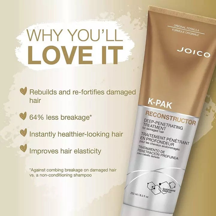 Joico K-Pak Reconstructor Deep Penetrating Treatment Benefit