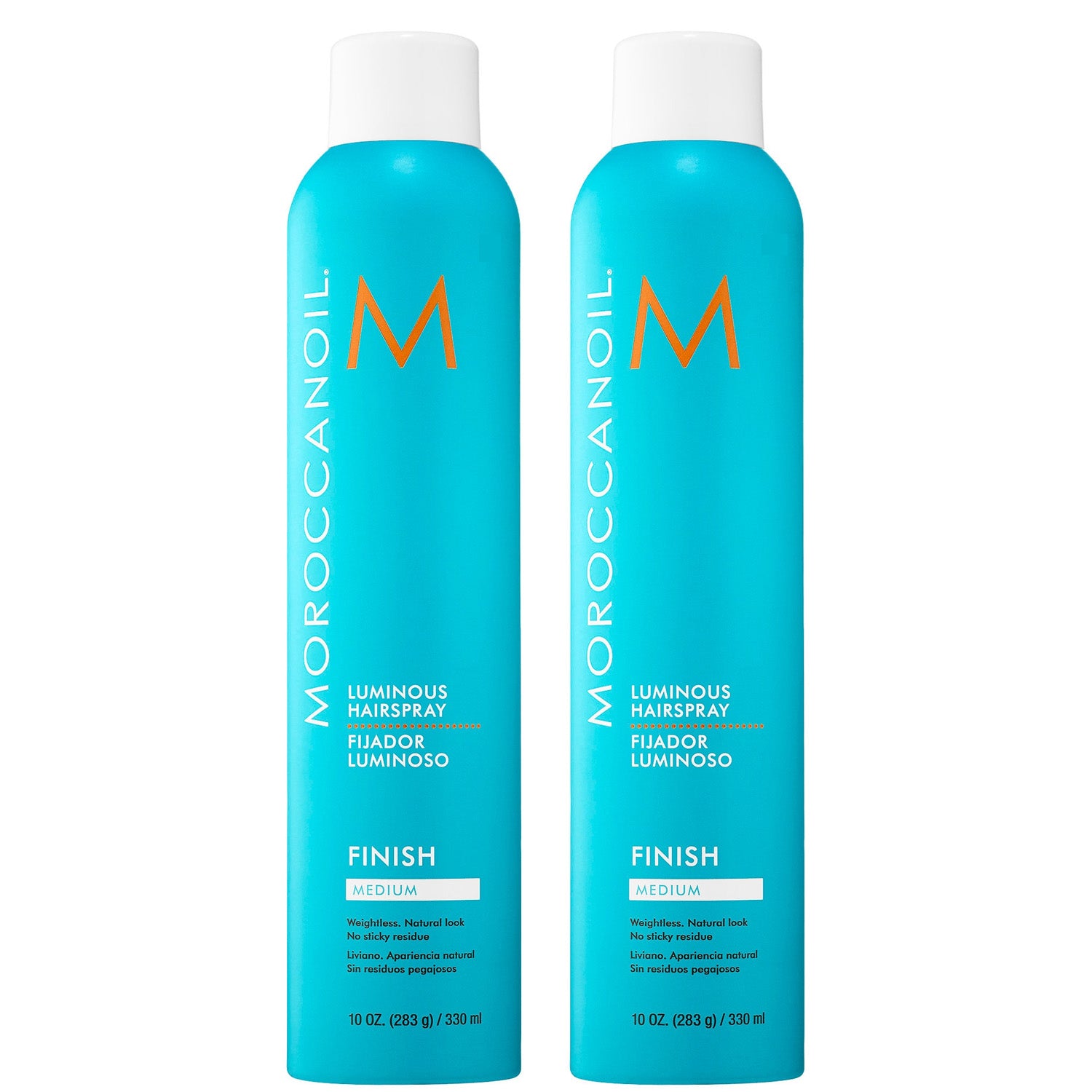 Moroccanoil Luminous Finish Spray Medium 10oz Set