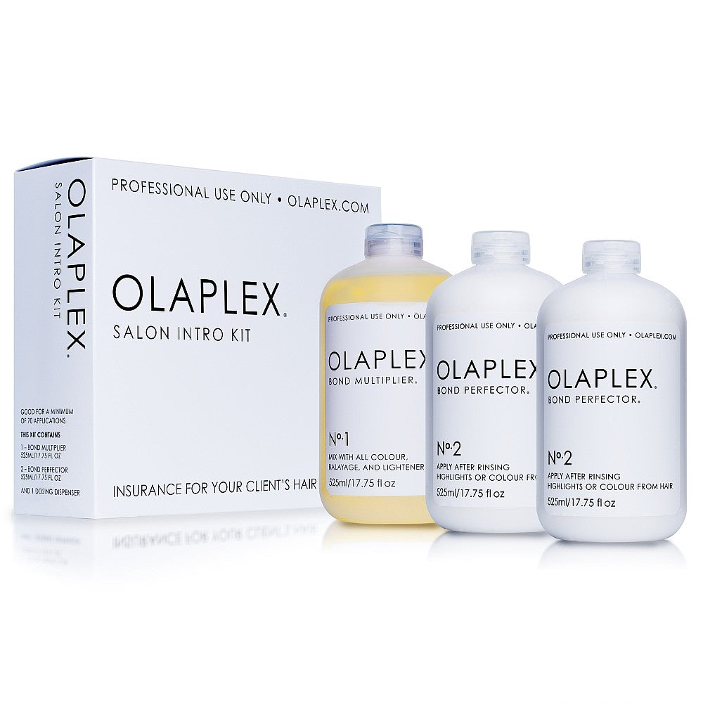 Olaplex Bonder Kit Salon Size No.1 Multiplier 17.75oz / 525ml & No.2 Bond Perfector 17.75oz / 525ml - Olaplex Products for Hair Color Protection