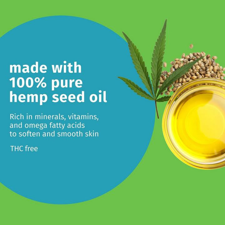 hempz made with 100% pure hemp seed oil