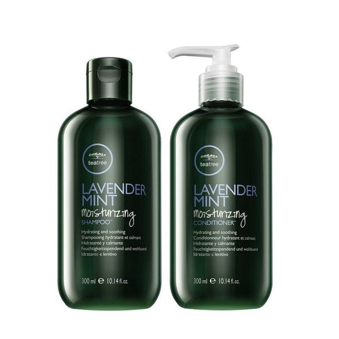 tea tree mint lavender Paul Mitchell Tea Tree Lavender Mint Moisturizing Shampoo & Conditioner Set 10.1 fl oz / 300ml