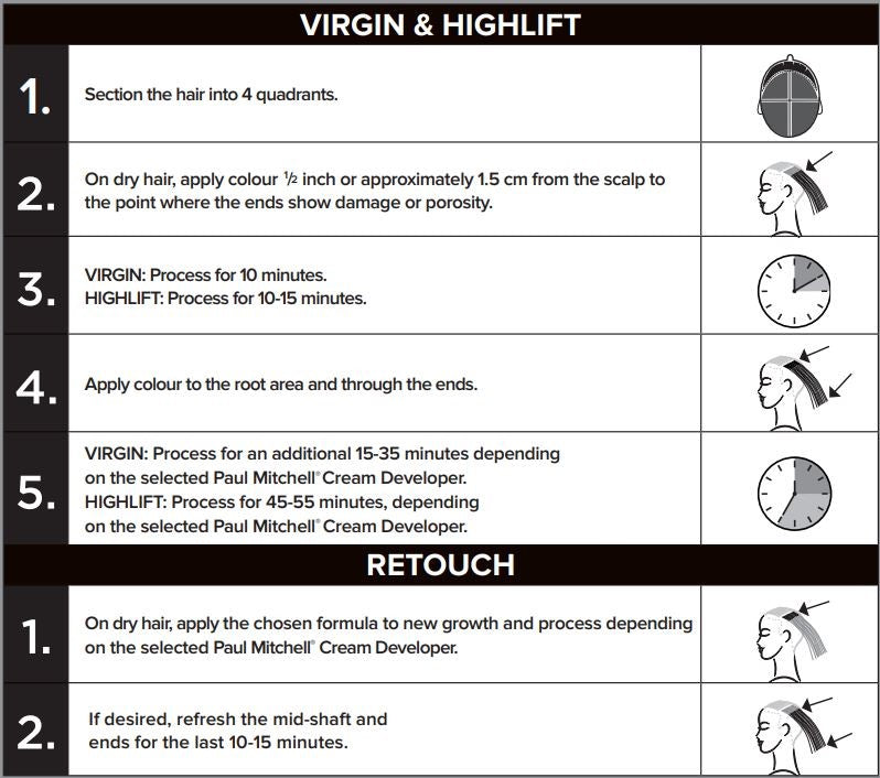 INSTRUCTION TO COLOR HAIR AT HOME