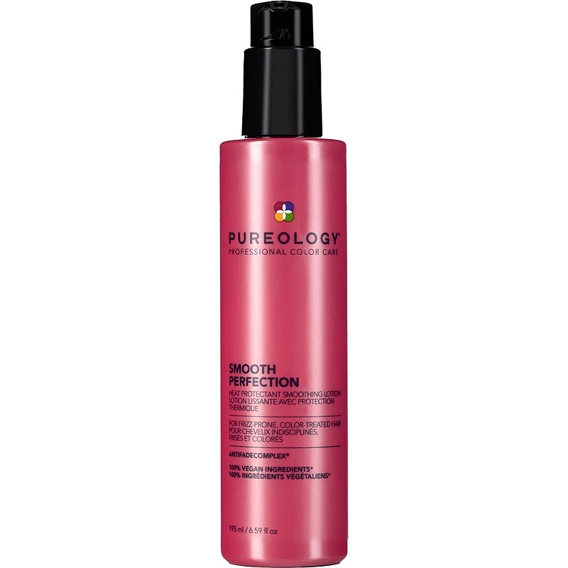 Pureology Smooth Perfection Smoothing Lotion 6.59 fl. oz. / 195ml -  Pureology Hair Products for Frizz-prone on both Color-Treated or Natural  Hair