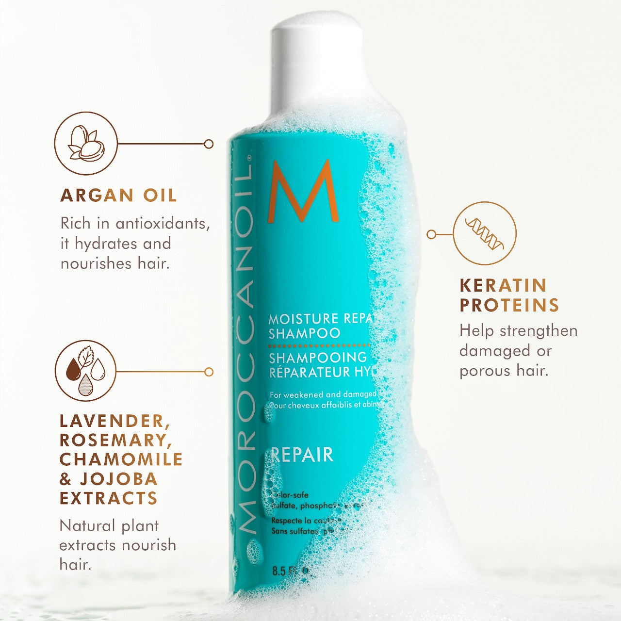 moroccanoil moisture repair shampoo benefits